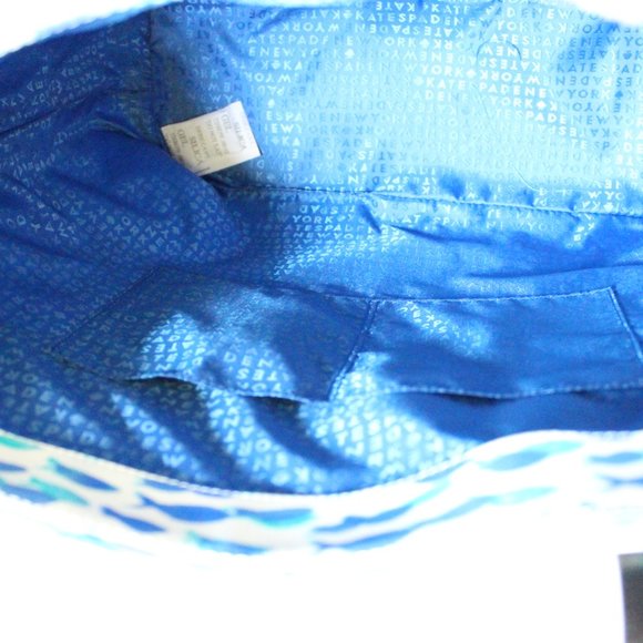 NWT Kate Spade Make A Splash PLENTY OF FISH Tote - Picture 5 of 10
